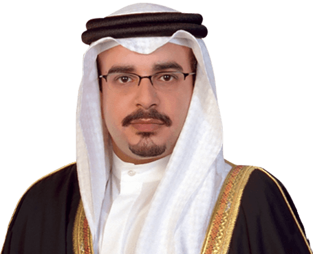 Prince Salman bin Hamad Al Khalifa<br/><small>Crown Prince, Deputy Supreme Commander and Prime Minister</small>